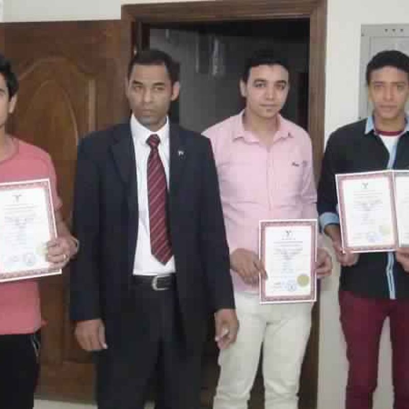 A group photo at the conclusion of the human resources program