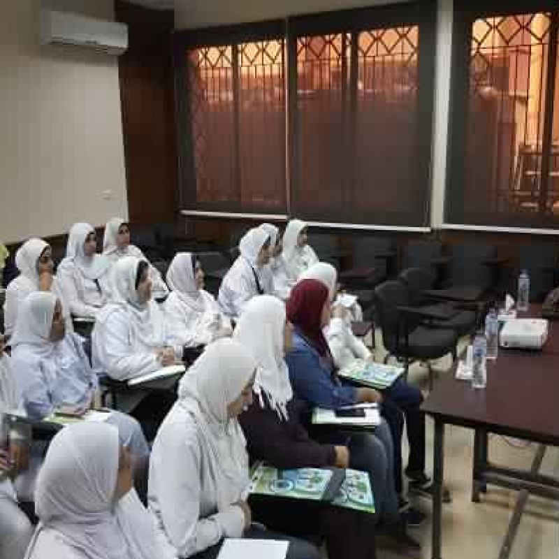 A copy of the participants from the medical services team during training