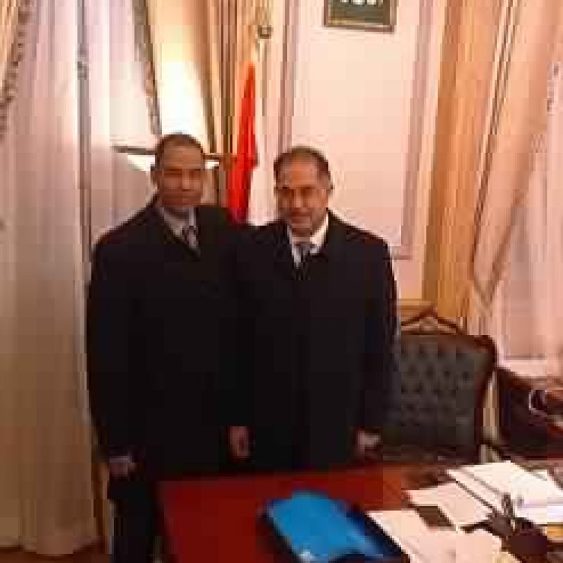 The visit of Counselor Hisham Soliman, Counselor of the Center to the Egyptian Parliament, and a mee